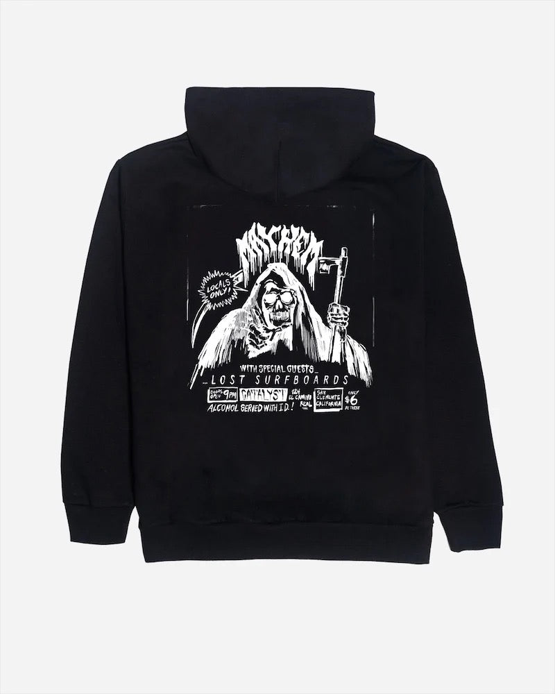 Lost Mayhem Shapes Hoodie – Black | Surf-Inspired Pullover – Après